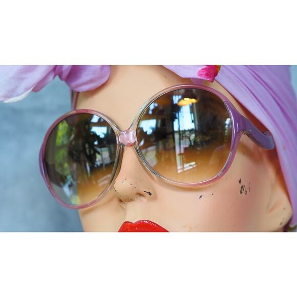 Vintage 1980s Sunglasses NOS Taiwan Multicolor Grandma Retro Festival Boho main image 16
